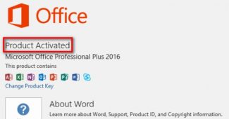 microsoft office word 2016 plus product key